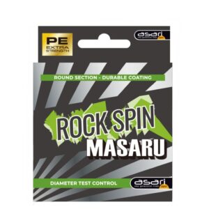 Trenzado Asari Masaru Rock Spin 8X de 8 hebras para rockfishing y spinning