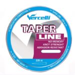 Cola de rata Vercelli 220 m multicolor, línea cónica para surfcasting de Barapesca