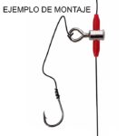 Emerillón Vercelli Crane Hole Rolling Cross para surfcasting