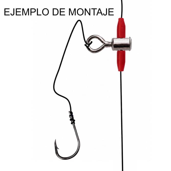 Emerillón Vercelli Crane Hole Rolling Cross para surfcasting