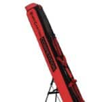 Funda trípode Turkana Eco roja para cañas de surfcasting