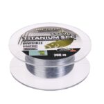 Hilo Asari Titanium SCC monofilamento siliconado en color gris para bajos de línea