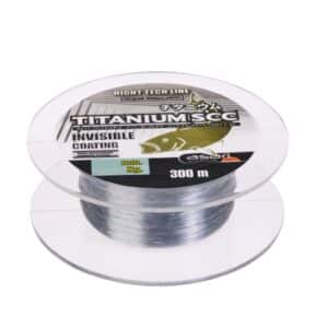 Hilo Asari Titanium SCC monofilamento siliconado en color gris para bajos de línea