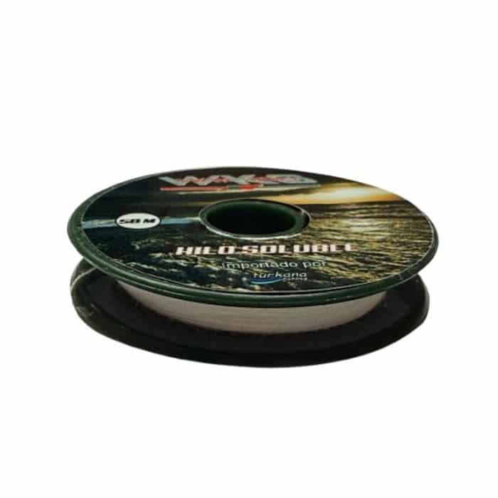 Hilo soluble Wakasu hidrosoluble para sujetar el cebo en la pesca al vivo