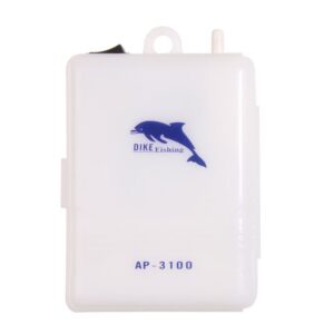 Oxigenador de pesca Evia AP-3100 con clip metálico para cubo de cebo