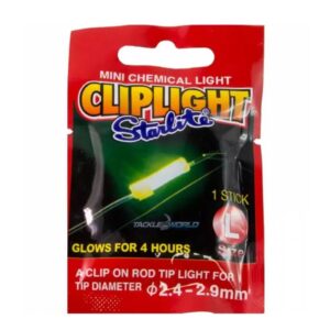 Cliplight Starlite talla L luz química para la puntera de la caña de pesca