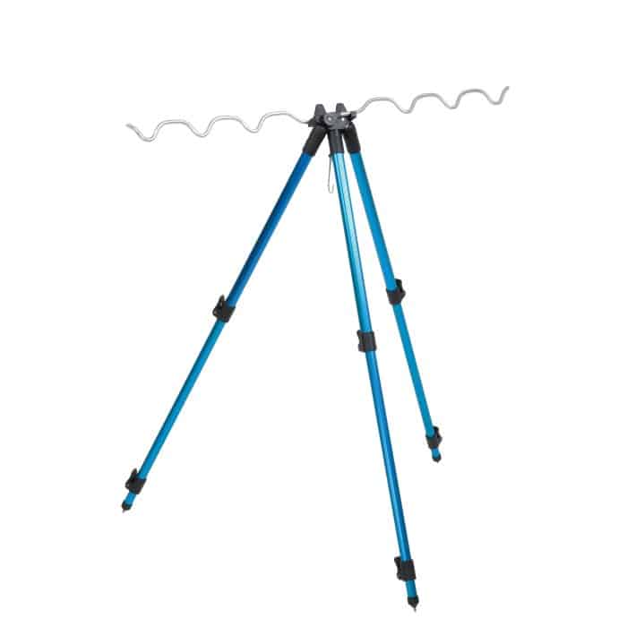 Trípode Vercelli Piatto, soporte telescópico para cañas de pescar