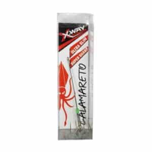 Varilla Calamareto X-Way con potera para la pesca de calamar