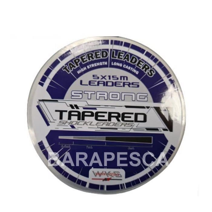 Puentes cónicos Wakasu Strong Clear para surfcasting