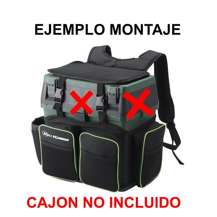 Mochila cajón de pesca Kali Kunnan para transporte en embarcación