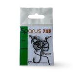 Blister del anzuelo Sparus 723 con anilla y pico loro
