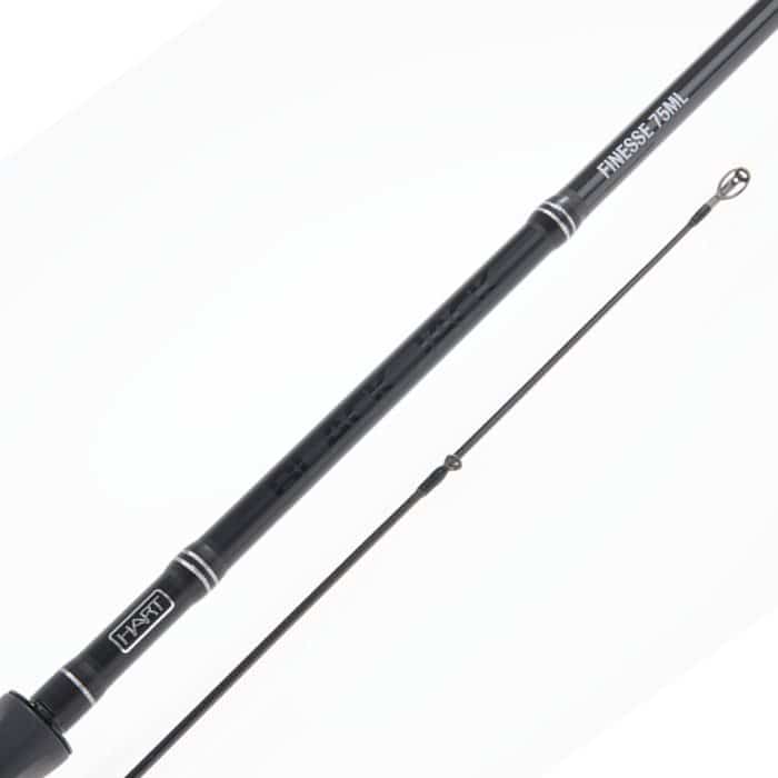 Caña de spinning Hart Black Jack Finesse 75 ML con blank de carbono