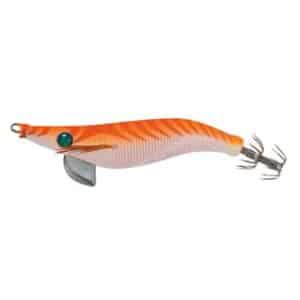 Jibionera Yamashita Egi Sutte R Tiger 2.2 de 65 mm con cuerpo fosforescente a rayas
