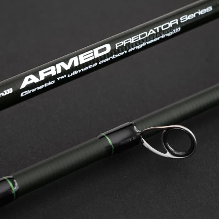 Caña Cinnetic Armed Predator Perch de 2 tramos para depredadores de agua dulce