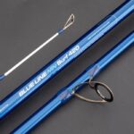 Caña de surfcasting Cinnetic Blue Line MN Surf 420 con puntera tubular y anillas de globo
