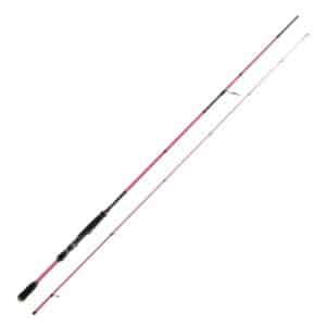 Caña Cinnetic Crafty Magline Eging 268M de color magenta para la pesca de calamar a eging