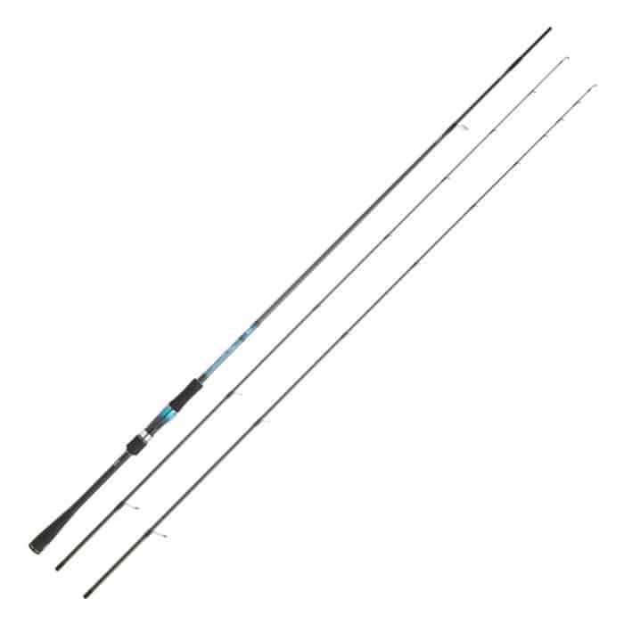 Caña Daiwa Emeraldas E 88 MLTT con sus 2 punteras para pesca a eging