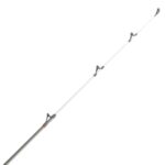 Detalle de la puntera híbrida reflectante de la caña Daiwa Shorecast Surf 33 420 H