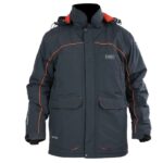 Chaqueta de pesca Hart Abyssal con capucha desmontable y cuello alto