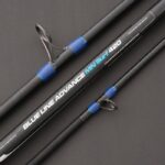 Caña de surfcasting Cinnetic Blue Line Advance MN Surf 420 con anillas Fuji MNOG