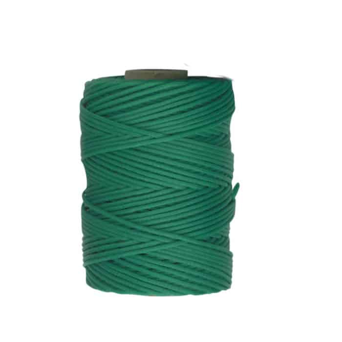 Cuerda de pesca de nylon trenzado Evia de 100m en color verde para retel
