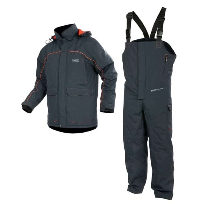 Traje de pesca de agua Hart Abyssal completo, peto y chaqueta impermeable
