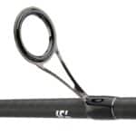 Detalle de las anillas Fuji de la caña Daiwa Legalis SeaBass 802 HM HFS de spinning