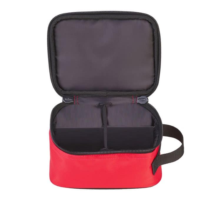 Estuche Daiwa para guardar hasta 4 bobinas de surfcasting con velcro