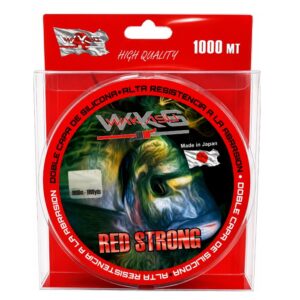 Hilo Wakasu Red Strong 1000 m de color rojo