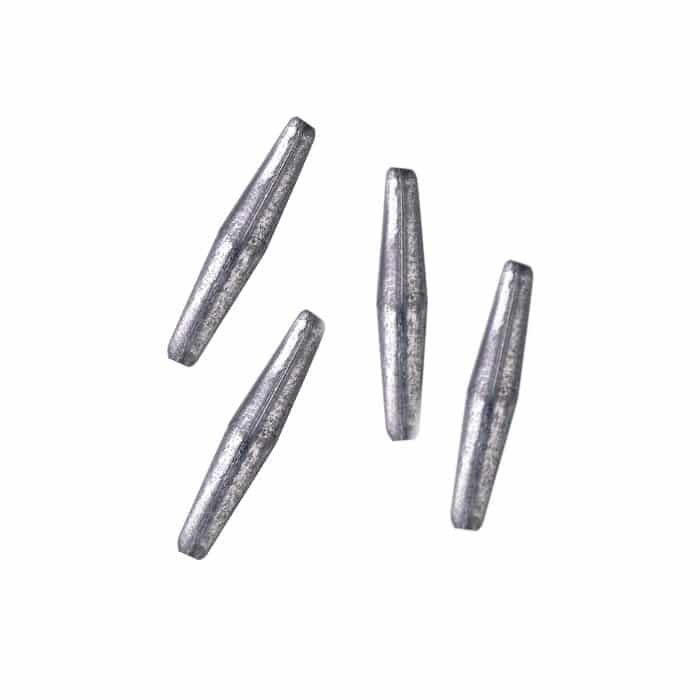 Plomos torpedo pasantes Turkana Fishing en blister de 4 unidades