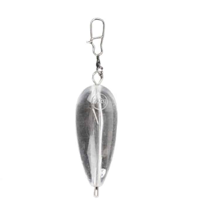 Bombeta Hart Light Cast Bom sinking transparente para rockfishing y ajing