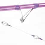 Detalle de la caña Vercelli Oxygen Morena 420 para pesca a surfcasting