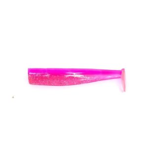 Vinilo YKR Kisuto Z Shad de 70 mm en color rosa, softbait para rockfishing y spinning light de la tienda de pesca de Barakaldo
