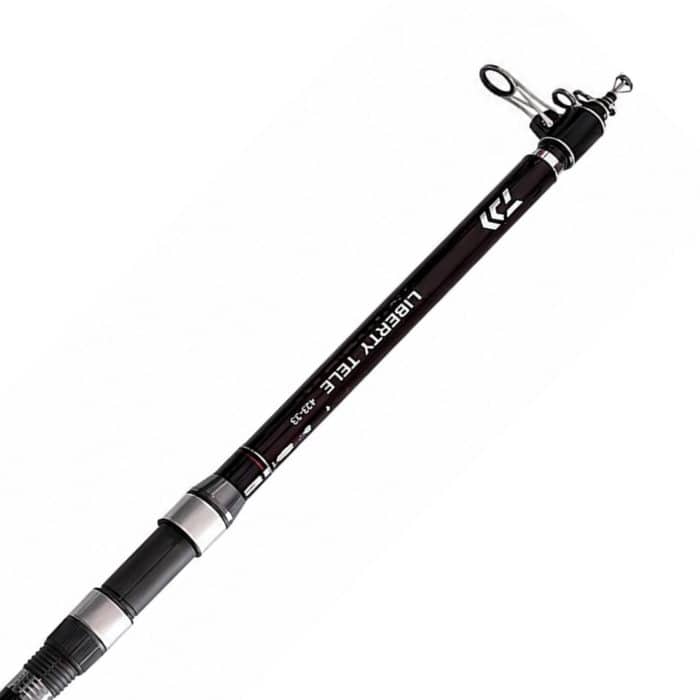 Caña Daiwa Liberty Tele Surf 33 420 telescópica de carbono para surfcasting