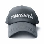 Gorra de pesca Yamashita gris de talla única para eging