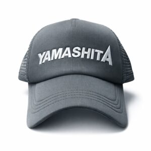 Gorra de pesca Yamashita gris de talla única para eging