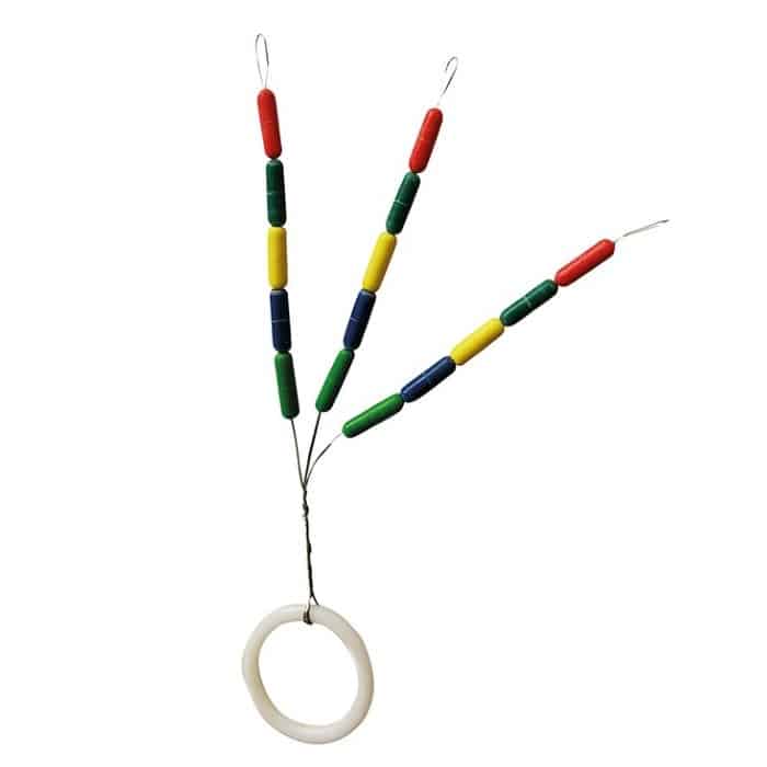 Stopper de silicona Vercelli cilíndrico en cuatro colores, blíster de 20 topes BV11