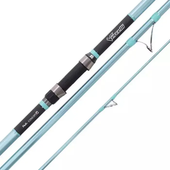 Caña Vercelli Enygma Endurance 420 con anillas FUJI para surfcasting en Barapesca
